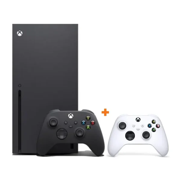 Xbox Series X Siyah 1 TB SSD Oyun Konsolu (ithalatçı Garantili) + Xbox Series 9. Nesil Beyaz 2.Kol