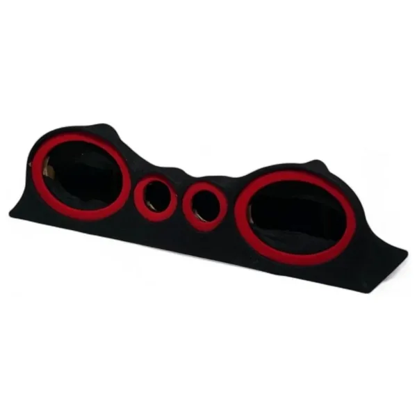YSN TUNİNG Universal Kırmızı Renkli Oval Pandizot 6x9 cm