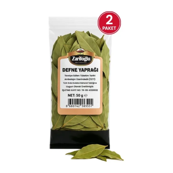 Zarifoğlu Defne Yaprağı Bitkisi Otu Şifalı Bitkiler 2 x 50 gr