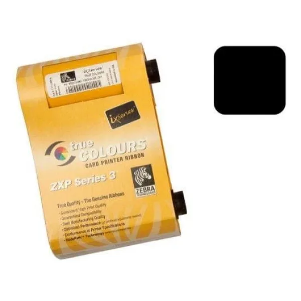 Zebra Zxp3 Black Siyah Ribon 1000 Baskı 800033-801