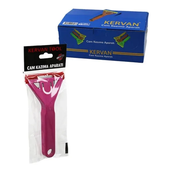 36 Adet Cam Kazıma - Buz Kazıyıcı Bıçak Plastik Saplı (2818)