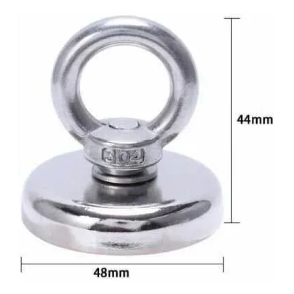 48mm Fishing Magnet - Neodyum Pot Mıknatıs