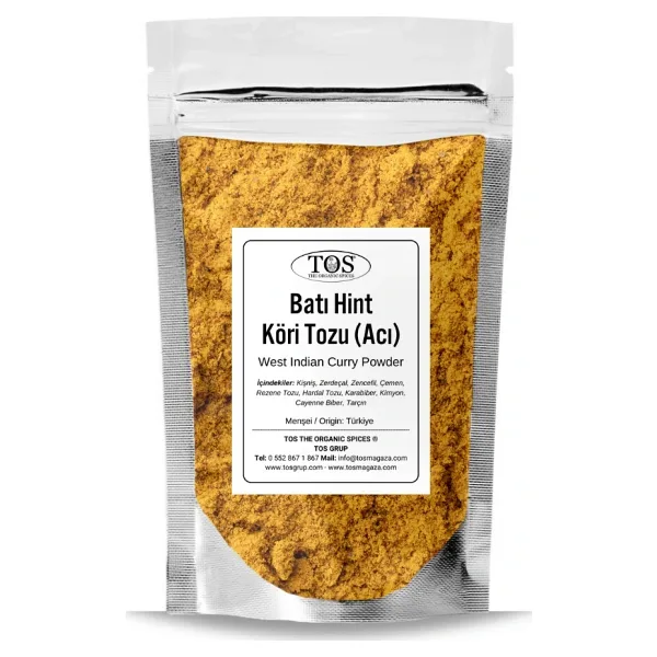 Batı Hint Köri Tozu (acı) 100 Gr