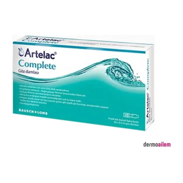 Bausch & Lomb Artelac Complete Göz Damlası 0.5 ml x 30'lu Flakon