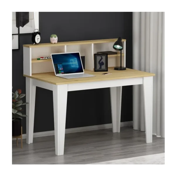 Betroya Şimal Plus Beyaz Safirmeşe Çalışma Masası - 121 x 60
