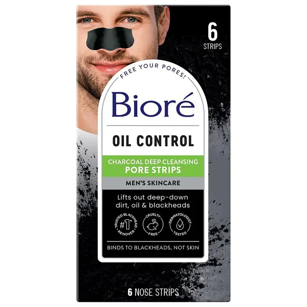 Biore Men Oil Control Gözenek Temizleme Bandı 6 Adet
