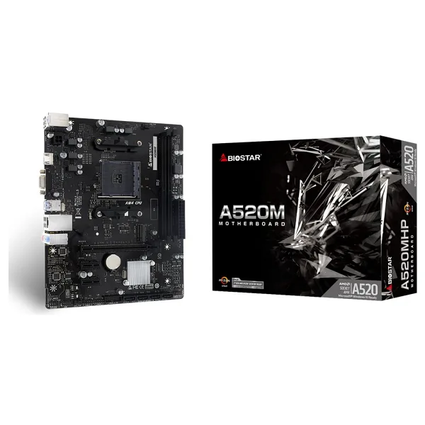 Biostar A520MHP AMD AM4 DDR4 Micro ATX Anakart