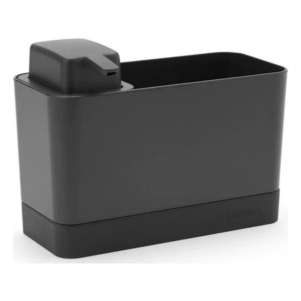 Brabantia Sabunluk ve Sünger Seti İkili Koyu Gri 302602