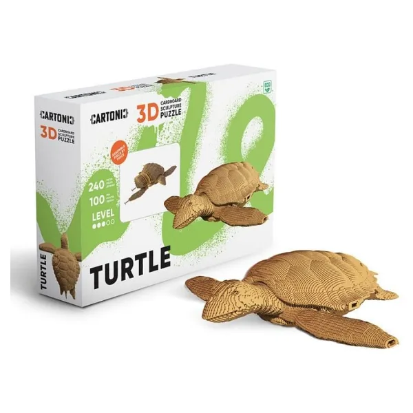 Cartonic Turtle 3D Puzzle