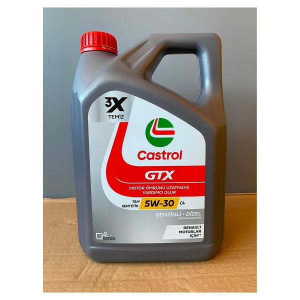 Castrol GTX 5W-30 C4 4 lt Motor Yağı - 2026