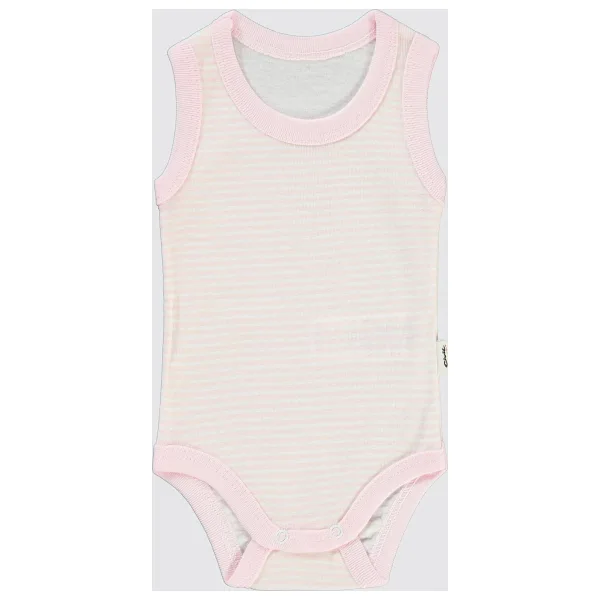 Civil Baby Bebek Çıtçıtlı Badi 1-36 Ay Pembe