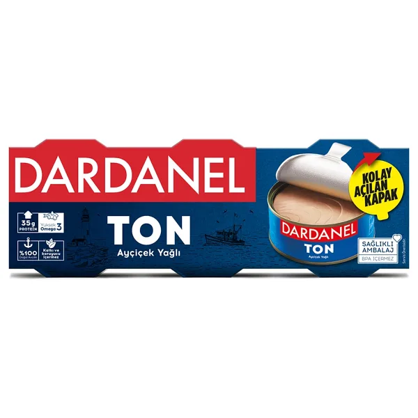 Dardanel Klasik Ton Balığı 3x75 gr