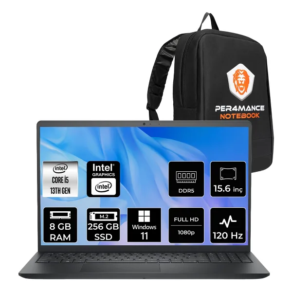 Dell Pro 15 Essential PV152501334 i5-1334U 8 GB 256 GB SSD Iris Xe Graphics 15.6