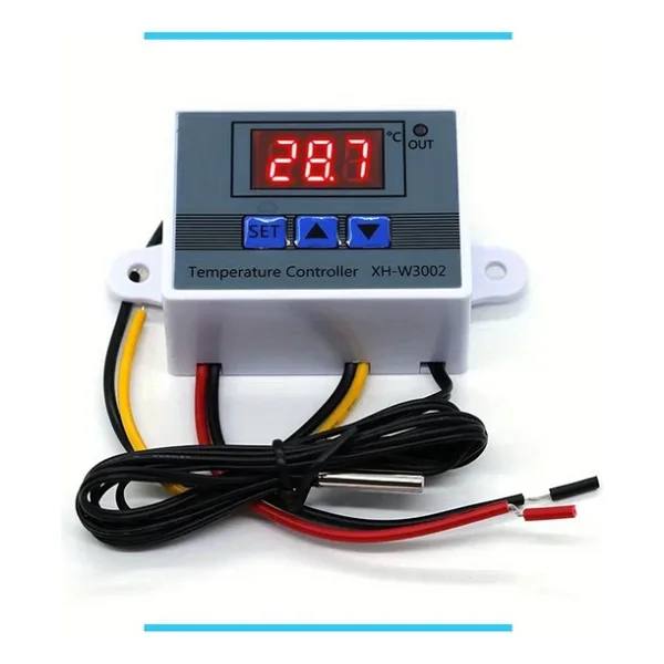 Dijital Termostat Xh-W3002 Led Ekranlı Sıcaklık Kontrol Cihazı 220V