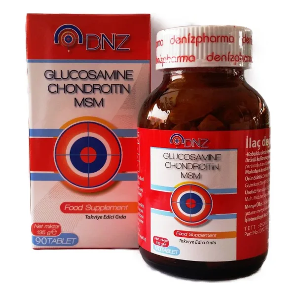 Dnz Glucosamine Chondroitin MSM 90 Tablet