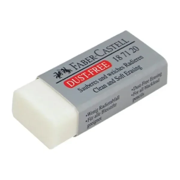 Faber-Castell Dust-Free Büyük Boy Beyaz Silgi