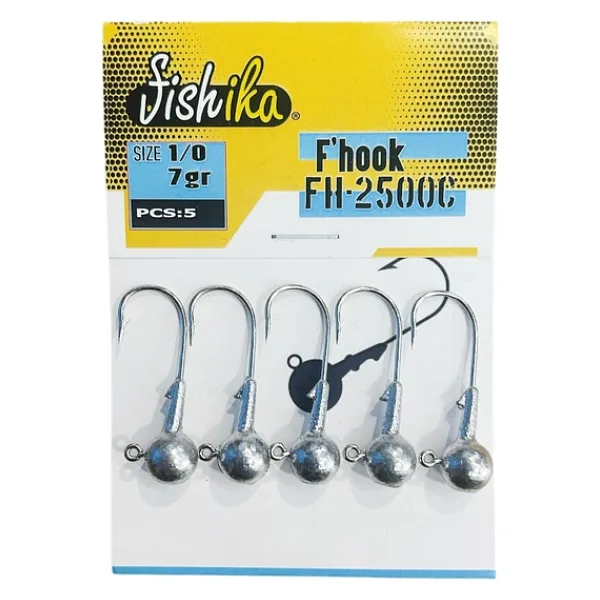 Fishika 2500 #1/0 7Gr Jig Head
