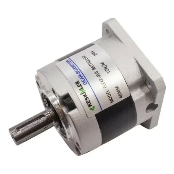 FLE42-010 1:10 12N.m Nema17 Step Motor Redüktörü - Kısa Mil
