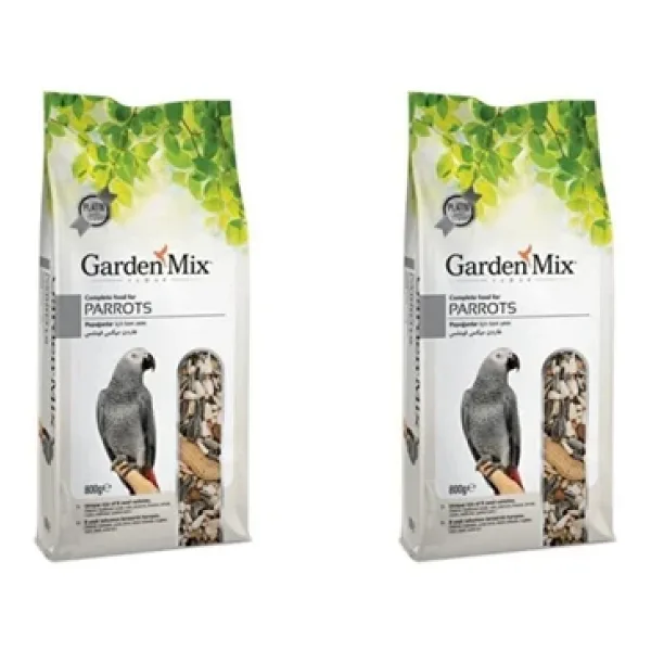 Gardenmix Garden Mix Platin Parrots Papağan Yemi 800g (2adet)