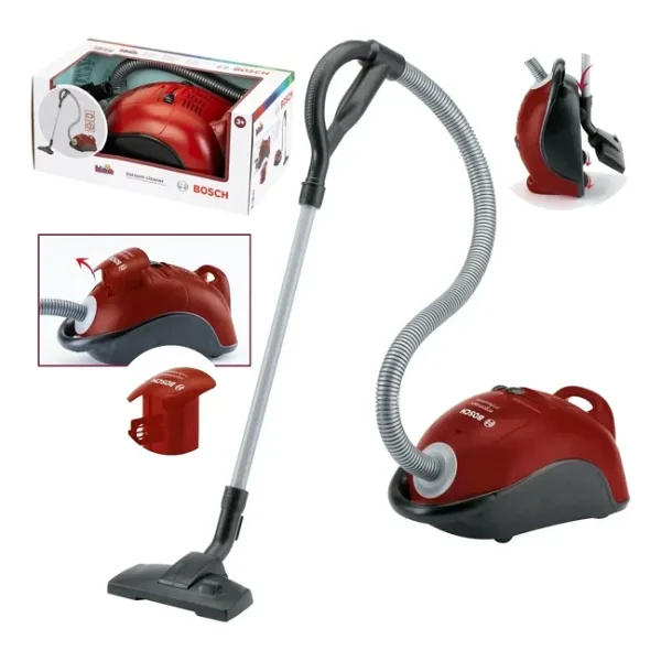 Gerçek Gibi Süpür Bosch Oyuncak Süpürgeyle Tanış