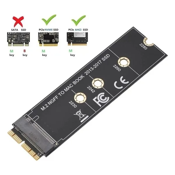 Gjob Macbook A1502 2016 SSD Çevirici Adaptör Nvme SSD Çevirici Adaptör