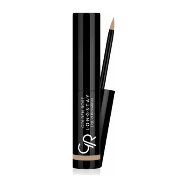 Golden Rose Longstay Liquid Browliner 01 Likit Kaş Şekillendirici