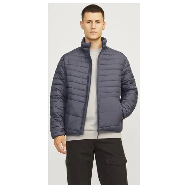 Jack&Jones State 12256985 Gri Erkek Şişme Mont