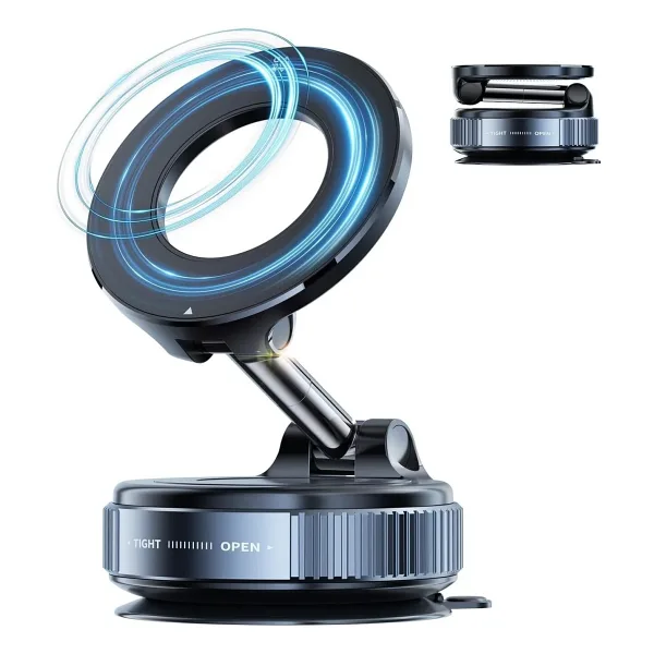 Kipgsm Youtuber Tiktok Instagram Çekim İçin 360 Magsafe Vakumlu Telefon Tutucu Tripod