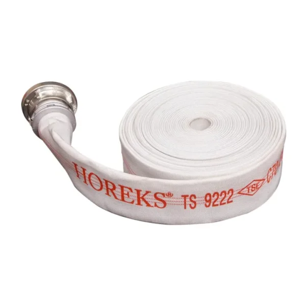 Kkdavm 4" Içi Kauçuk Beyaz 20 Mt Yangin Hortumu Ts 9222 - Ts En 14540 Belgeli Hortum