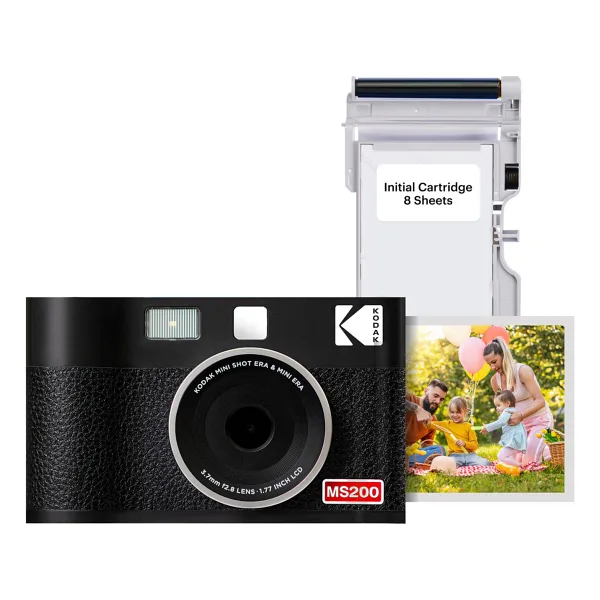 Kodak Mini Shot 2 Era Siyah Instant Dijital Fotoğraf Makinesi