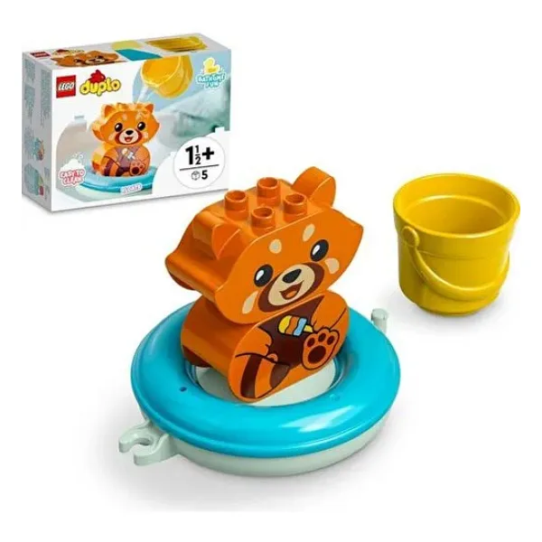 Lego 10964 Duplo İlk Banyo Zamanı Eğlencesi Yüzen Kırmızı Panda