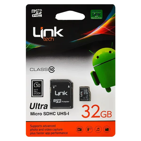 LINKTECH 32 GB CLAS 10 MICRO SDHC SD ADAPTÖR CARD