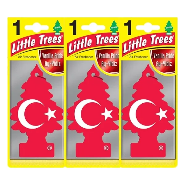 Little Trees Oto Kokusu 3'lü Ay Yıldız