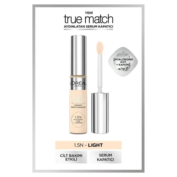 L'Oreal Paris True Match Aydınlatan 1.5N 11 ml Serum Kapatıcı