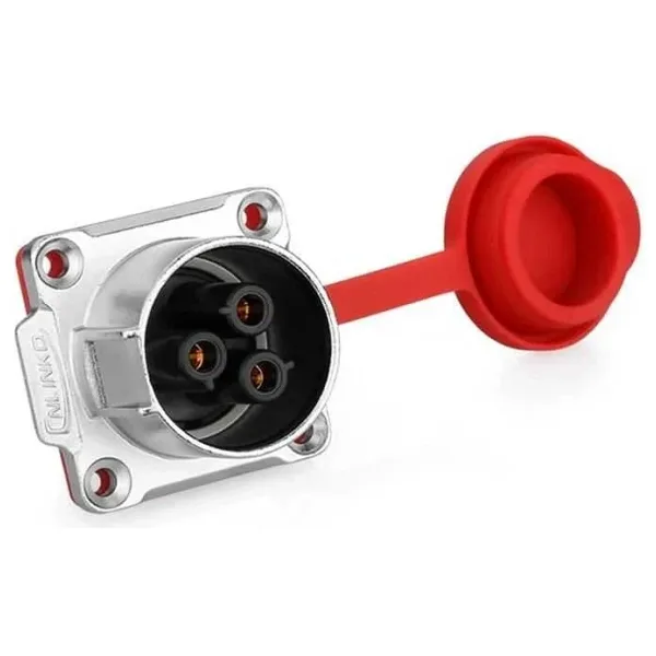 LP-24-J03SX-03-401 3-Pin Su Geçirmez Konnektör - Dişi