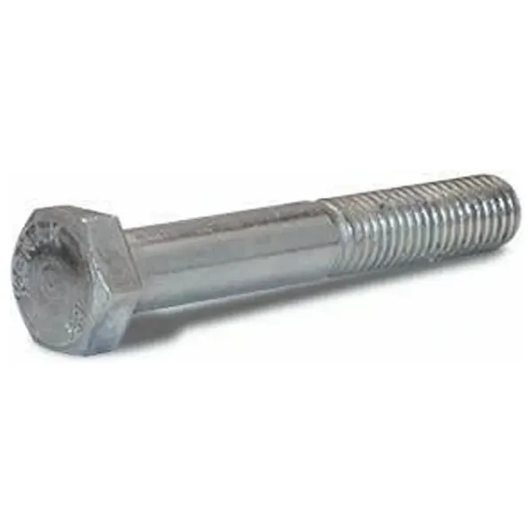 M6x45mm Civata Beyaz Altıköşe Yarım Diş
