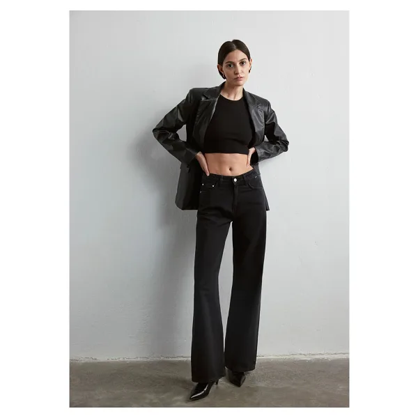 Mavi Malibu 1010152 Kadın Wide Leg Kot Pantolon