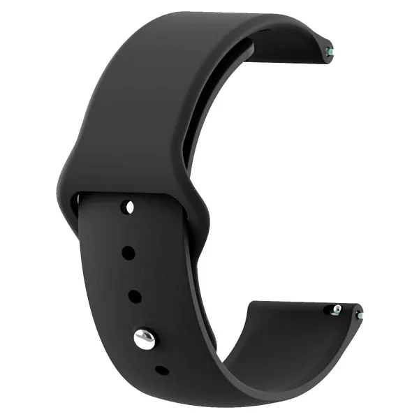 Microsonic Huawei Watch GT 3 46mm Silicone Sport Siyah Kordon