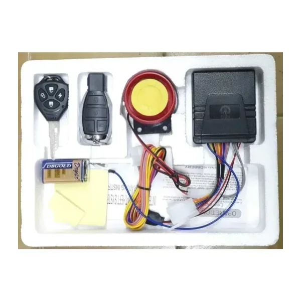 monero Motosiklet Alarm Setı Uzaktan Çalıştırmalı Alarm 12v