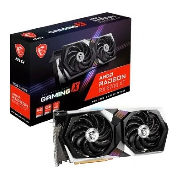 MSI RX 6700 XT Gaming X 12G 192 Bit GDDR6 12 GB Ekran Kartı