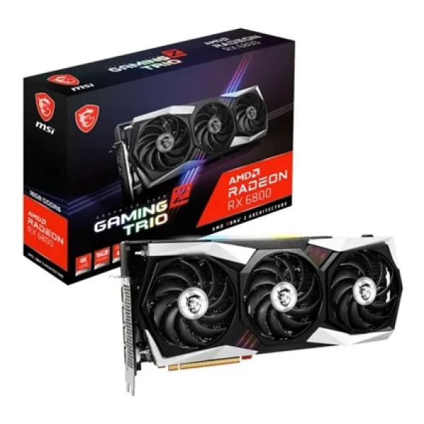 MSI RX 6800 Gaming Z Trio 16G 256 Bit GDDR6 16 GB Ekran Kartı