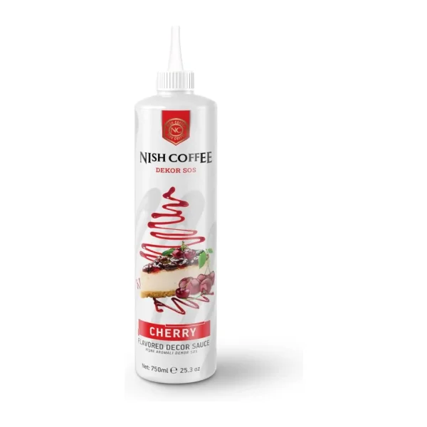 Nish Vişne Aromalı Dekor Sos 750 gr