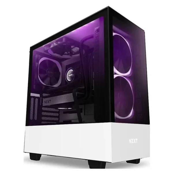 NZXT H510 Elite CA-H510E-W1 RGB Fanlı Beyaz ATX Oyuncu Kasası