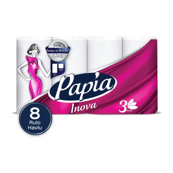 Papia Inova 8'li Kağıt Havlu