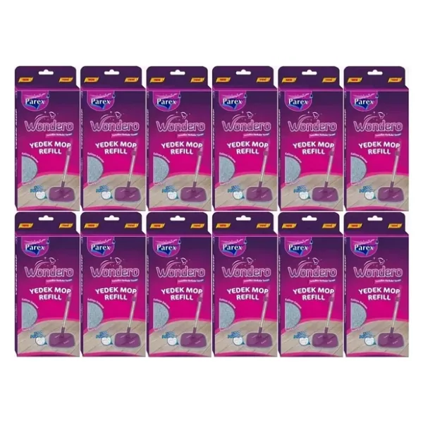 Parex Wondero Yedek Paspas Mop Refill (12 Li Set)