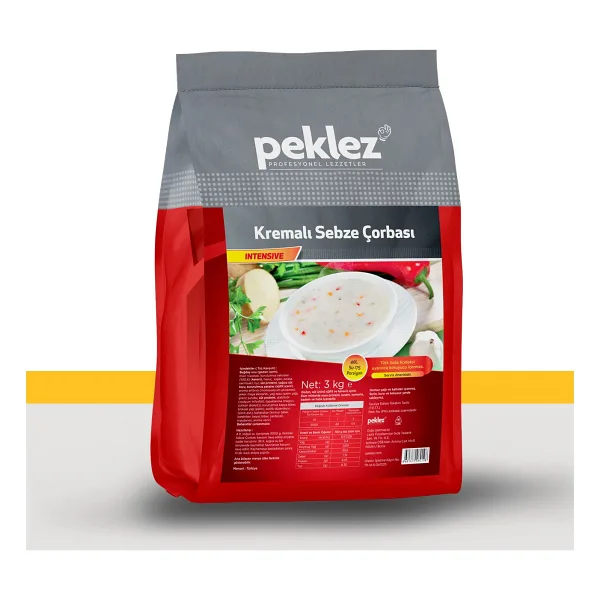 Peklez Kremalı Sebze Çorbası 3 kg