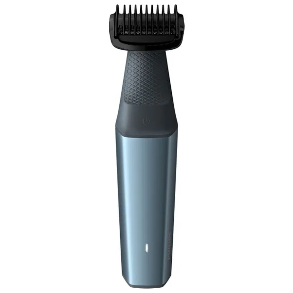 Philips Erkek Vücut Bakım Kiti - Islak/Kuru Kullanım, Cilt Dostu Başlık, 50 dk Kablosuz Çalışma, Ergonomik Hassas Kesim