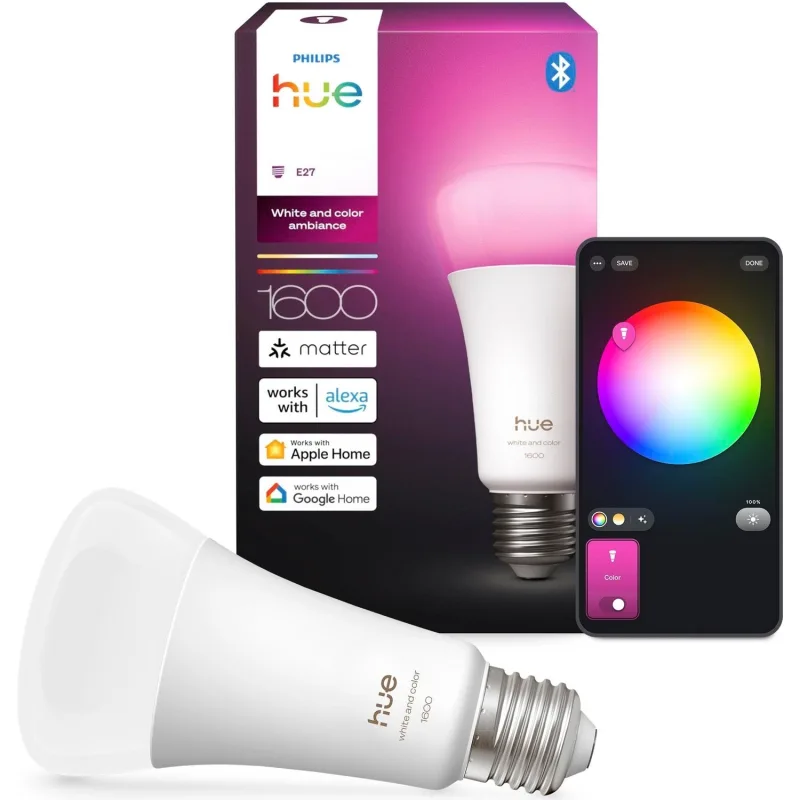 Philips Hue 8720169364226 WCA 1600 100 W E27 Akıllı LED Ampul