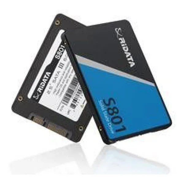 Ridata 512Gb Sata III (6Gb-s) S801 Read Up 520MB-s SSD Harddisk