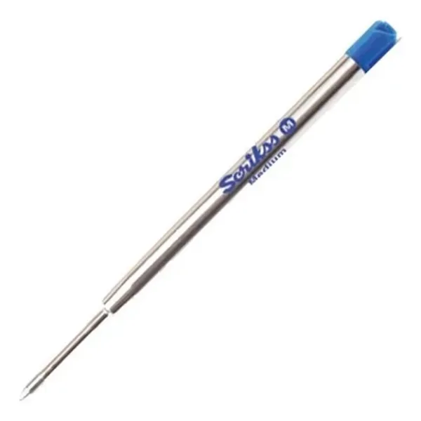 Scrikss Kalem Yedeği Devrefil Metal Mavi - 2 Adet
